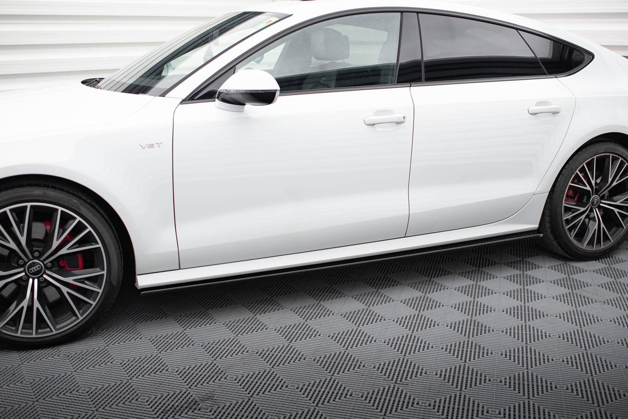 Side Skirts Diffusers Audi S7 / A7 S-Line C7 FL - Image 3