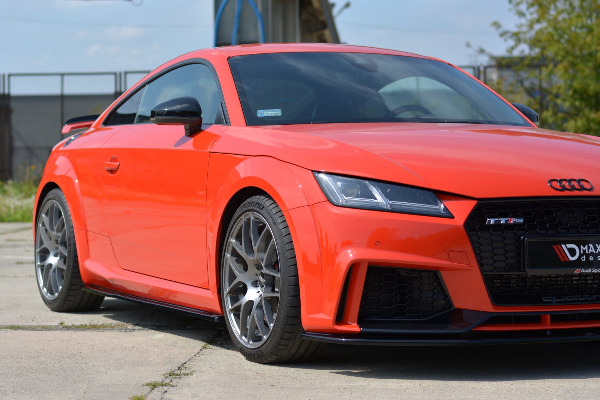Side Skirts Diffusers Audi TT RS 8S - Image 2
