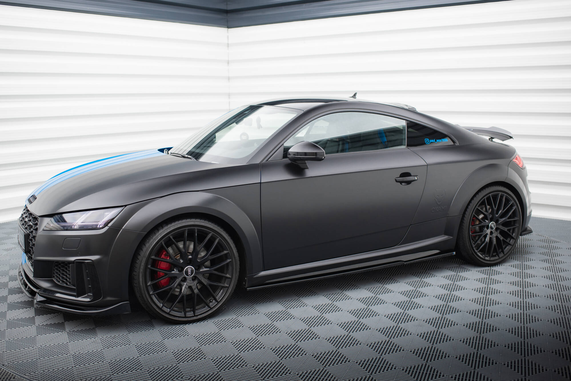 Side Skirts Diffusers Audi TT S / TT S-Line 8S Facelift - Image 2
