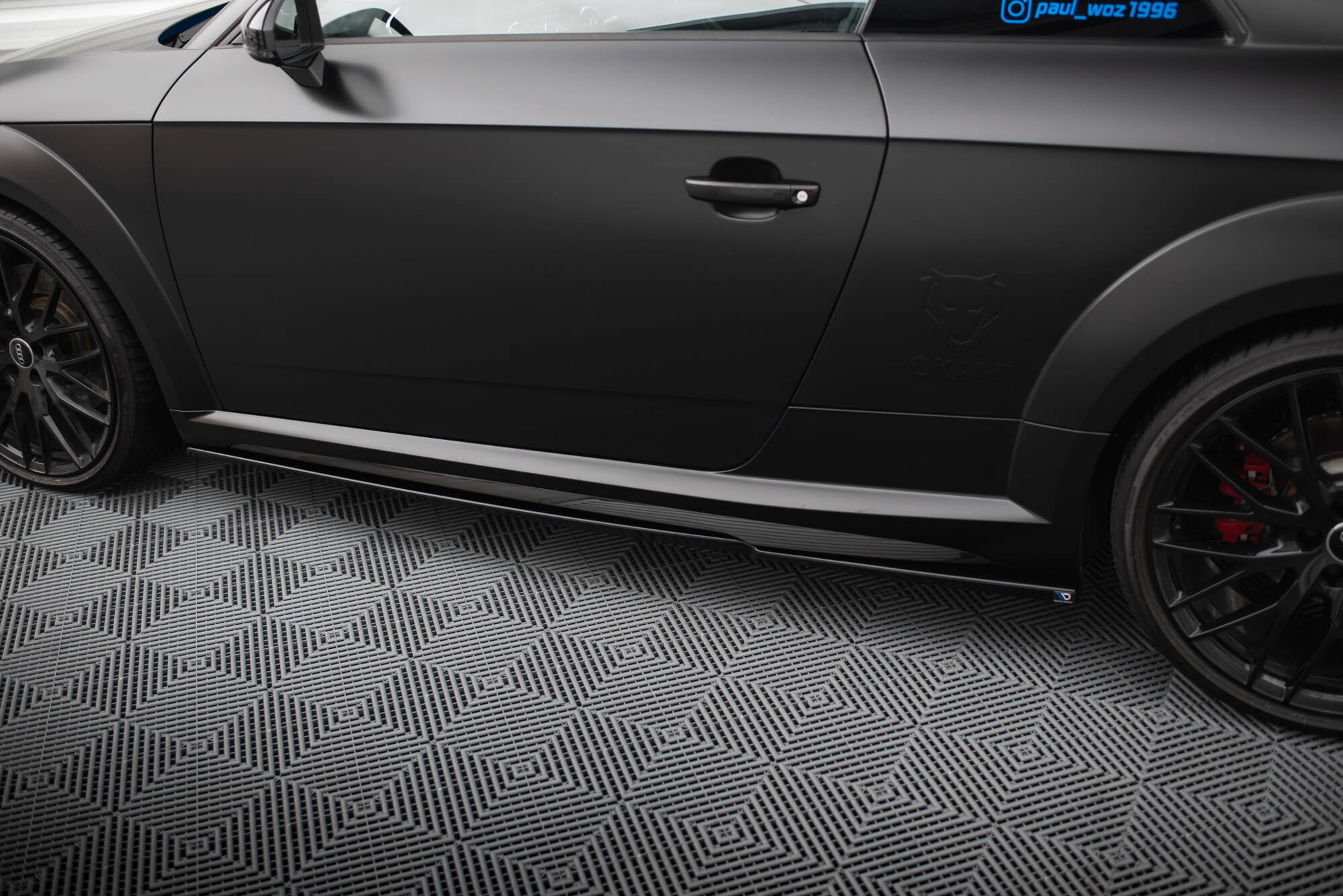 Side Skirts Diffusers Audi TT S / TT S-Line 8S Facelift - Image 3