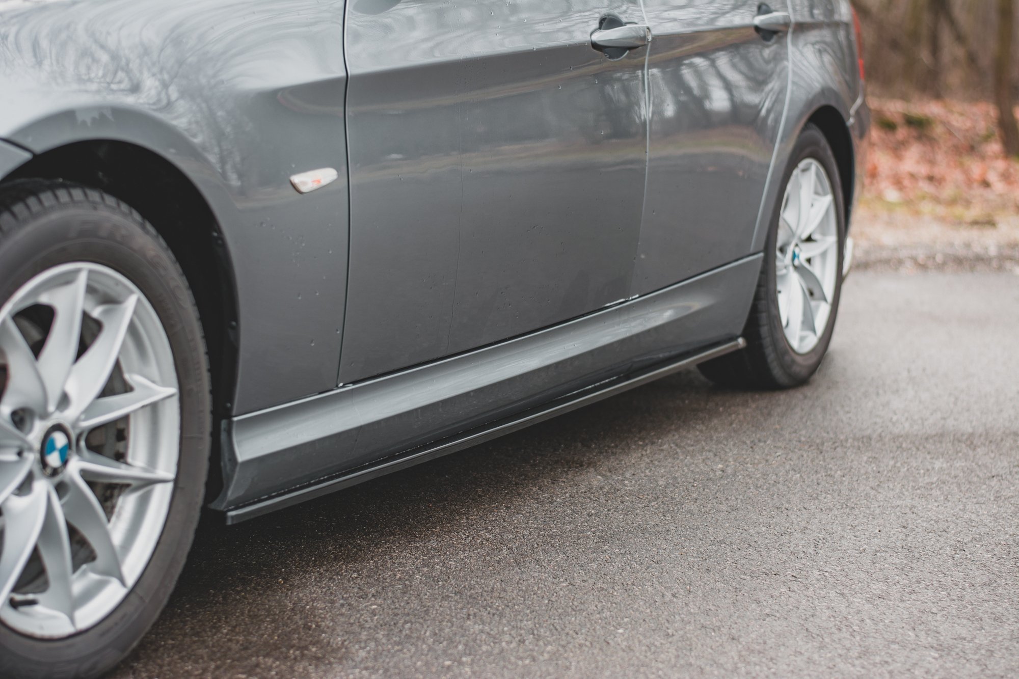 Side Skirts Diffusers BMW 3 E90/E91 Facelift - Image 3