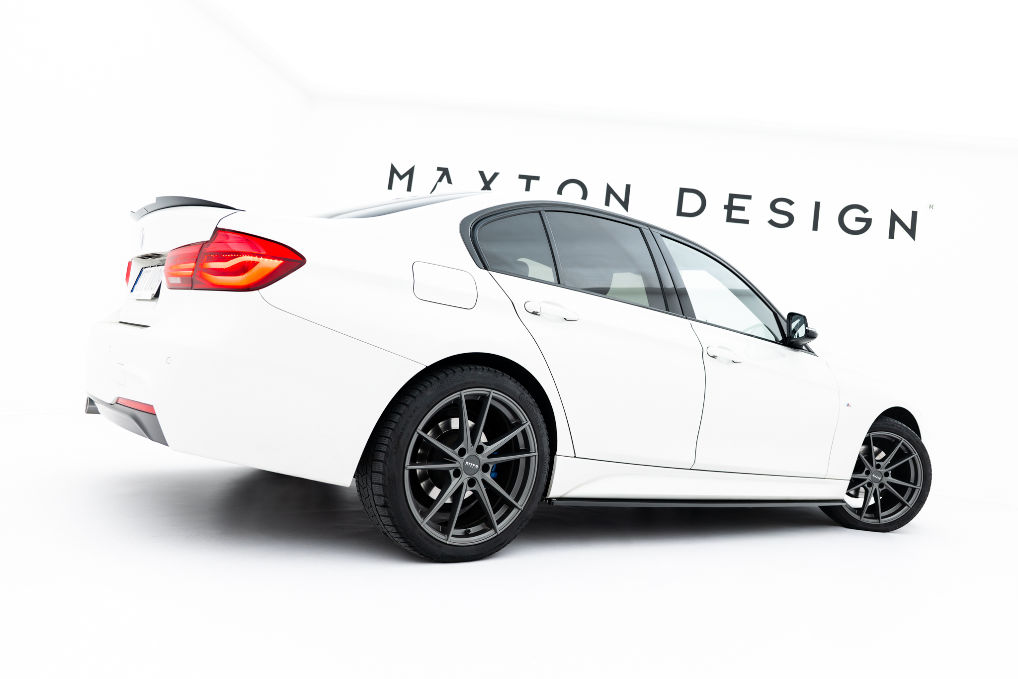 Side Skirts Diffusers BMW 3 M-Pack F30 / F30 Facelift - Image 2