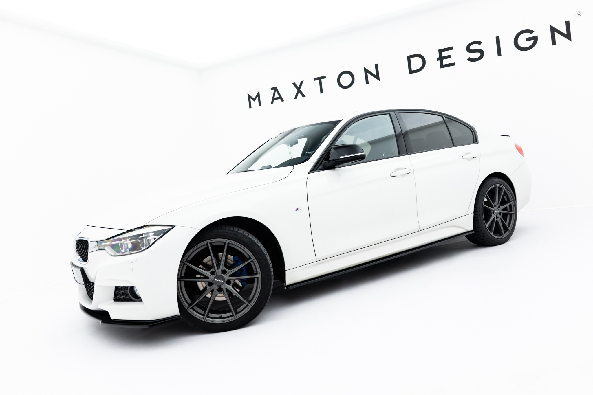 Side Skirts Diffusers BMW 3 M-Pack F30 / F30 Facelift - Image 4