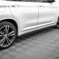 Side Skirts Diffusers BMW X1 M-Pack F48 / F48 Facelift