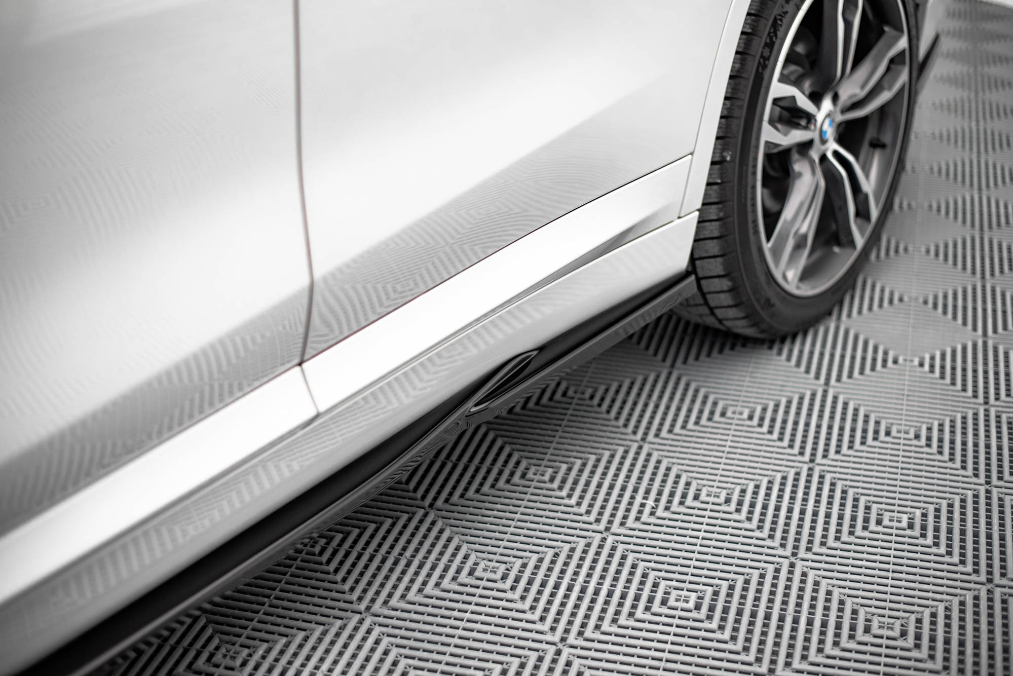Side Skirts Diffusers BMW X1 M-Pack F48 / F48 Facelift - Image 3