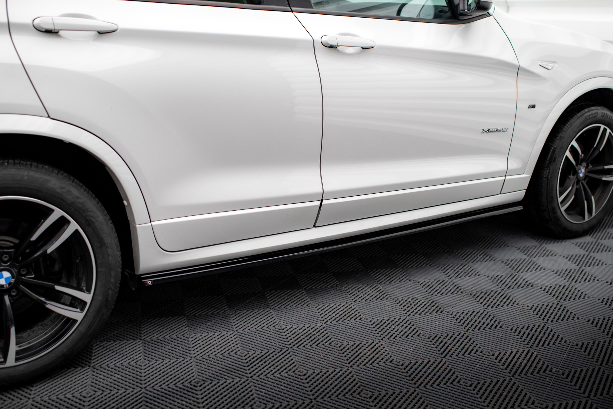 Side Skirts Diffusers BMW X3 M-Pack F25 Facelift - Image 3