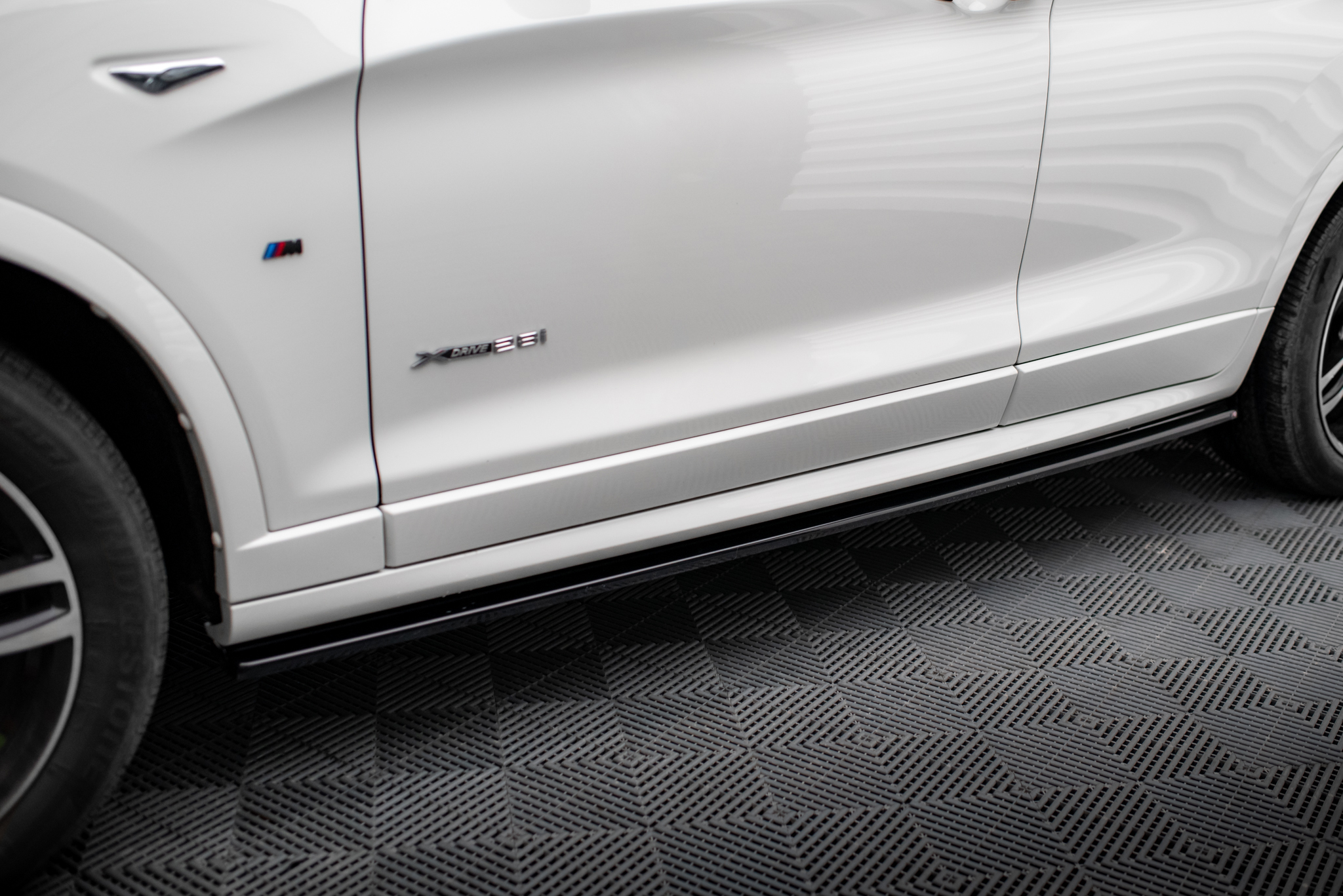 Side Skirts Diffusers BMW X3 M-Pack F25 Facelift
