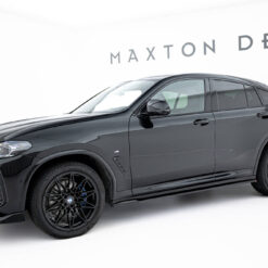 Alternative view of Side Skirts Diffusers BMW X4 M-Pack G02 Facelift