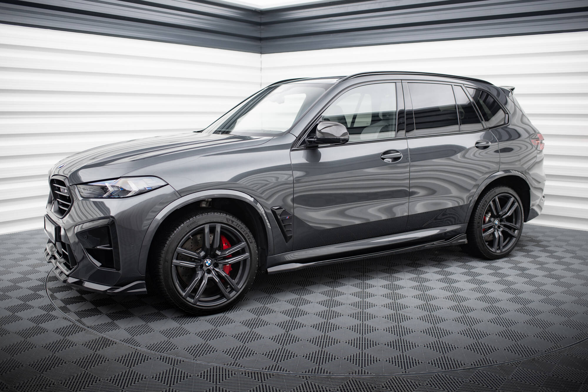 Side Skirts Diffusers BMW X5 M F95 / F95 Facelift - Image 2