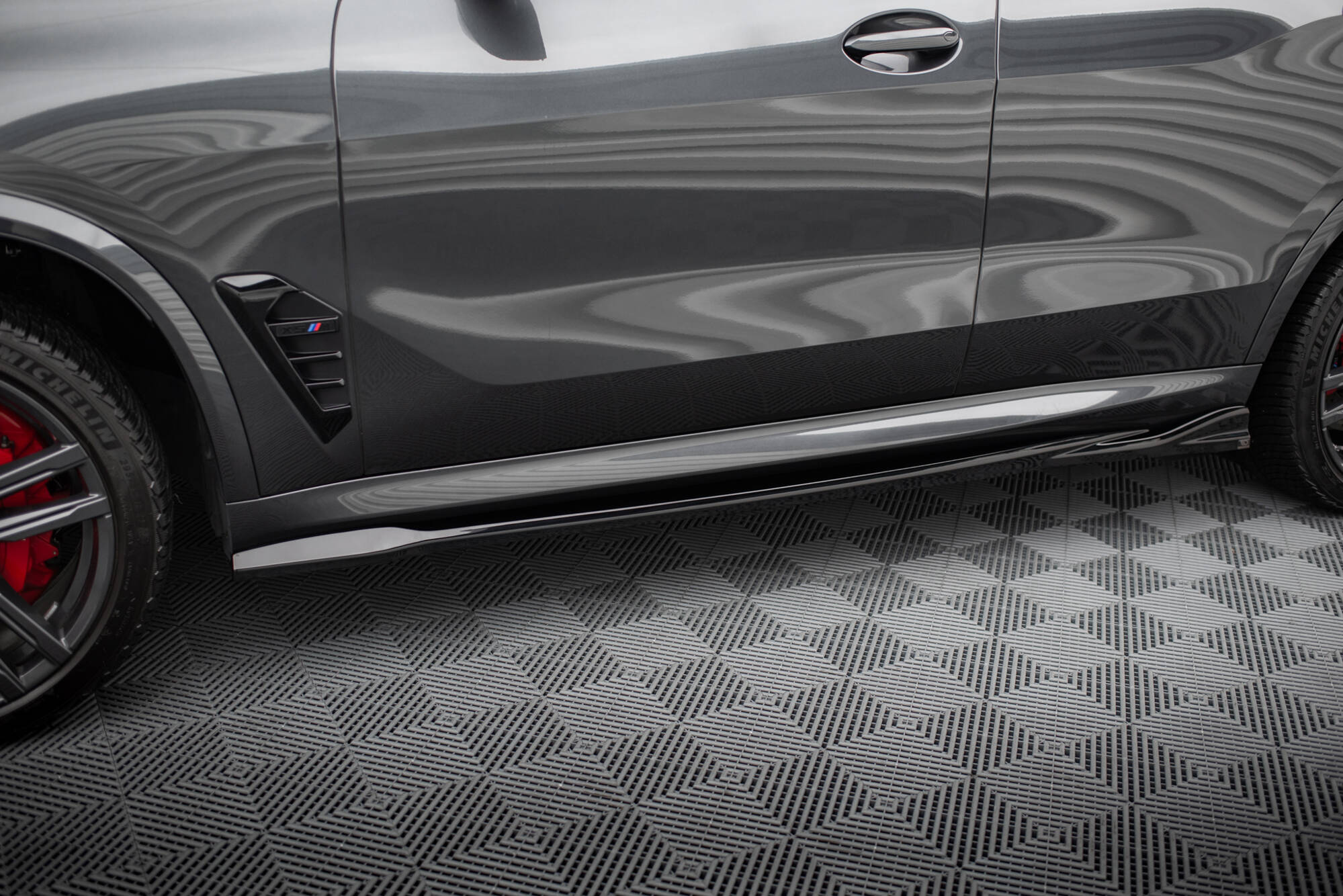 Side Skirts Diffusers BMW X5 M F95 / F95 Facelift