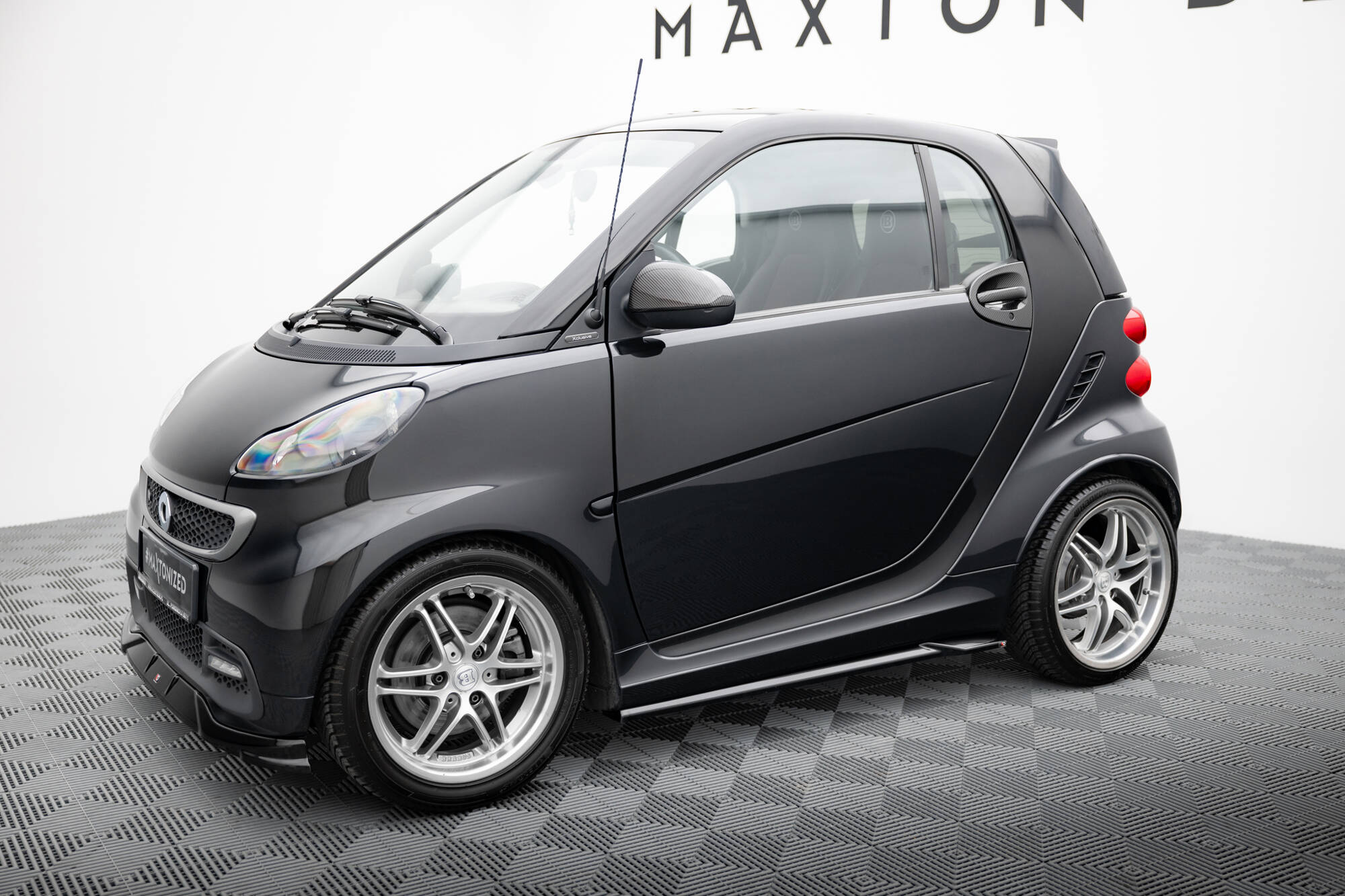 Side Skirts Diffusers Brabus Smart Fortwo C451 Facelift - Image 2