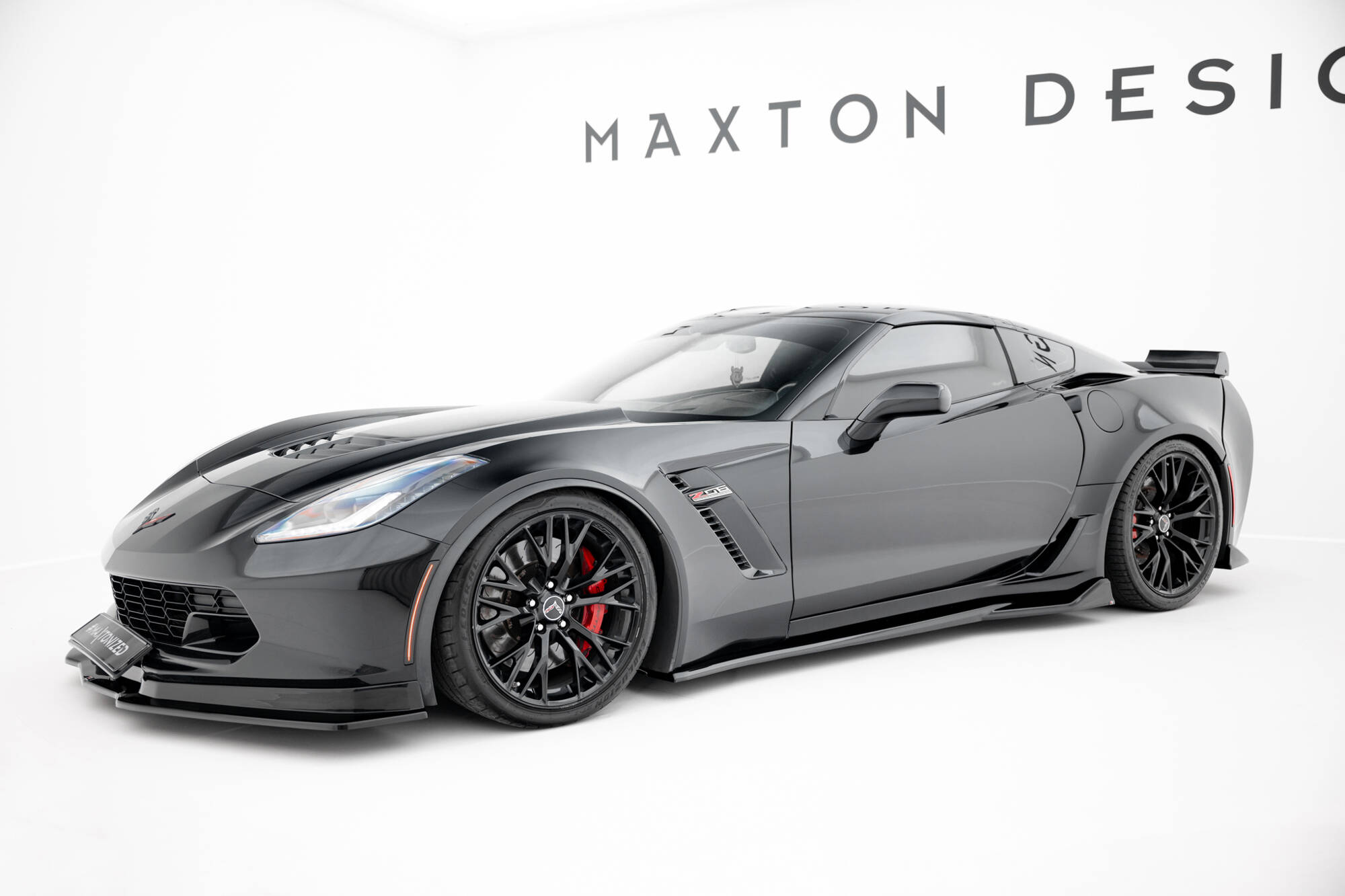 Side Skirts Diffusers Chevrolet Corvette Z06 C7 - Image 2