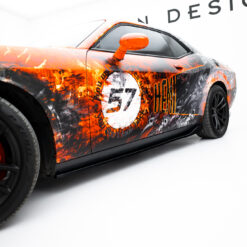 Side Skirts Diffusers Dodge Challenger GT Mk3 Facelift