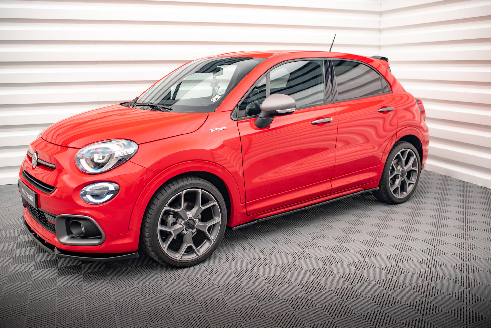 Side Skirts Diffusers Fiat 500X Sport Mk1 Facelift - Image 2