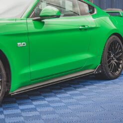 Side Skirts Diffusers + Flaps Ford Mustang GT Mk6 Facelift