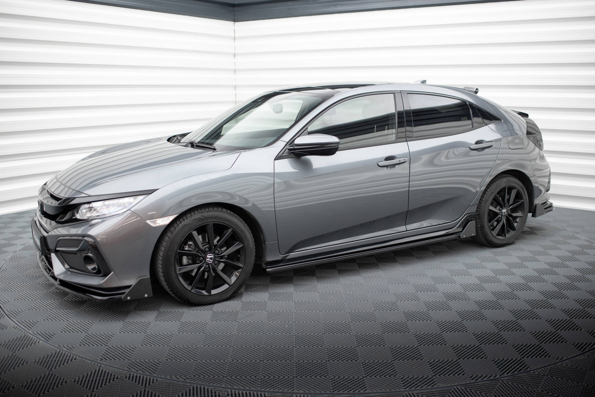 Side Skirts Diffusers + Flaps Honda Civic Sport Mk 10 - Image 3