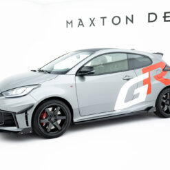 Alternative view of Side Skirts Diffusers + Flaps Toyota GR Yaris Mk4 Facelift