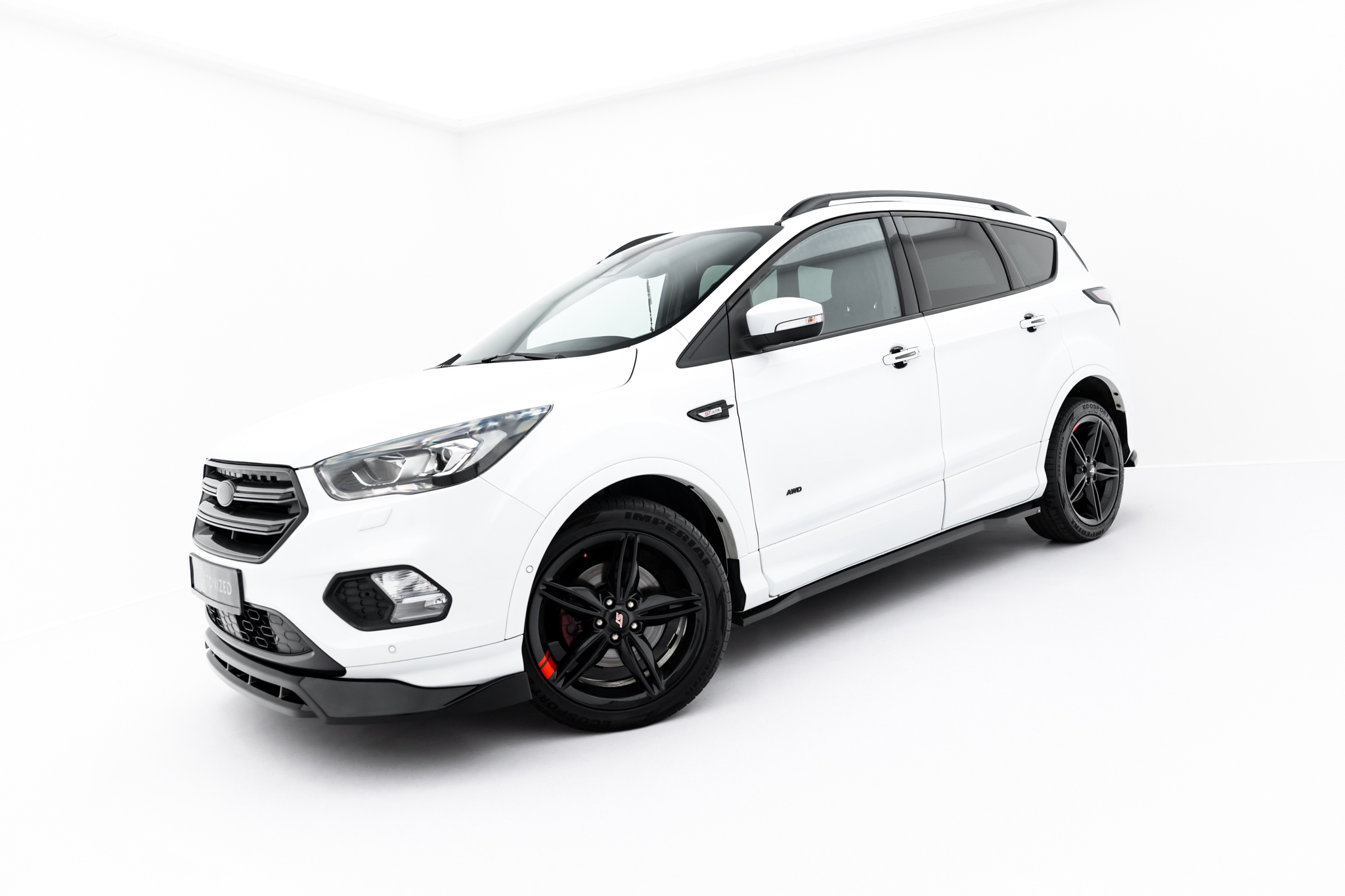 Side Skirts Diffusers Ford Kuga ST-Line Mk2 Facelift - Image 4