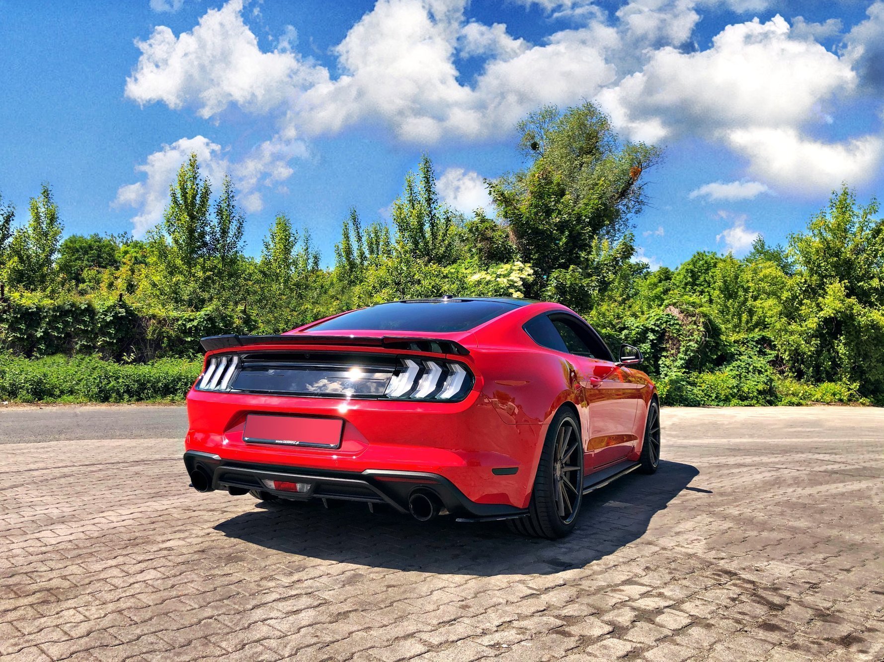 Side Skirts Diffusers Ford Mustang Mk. 6 Facelift - Image 2