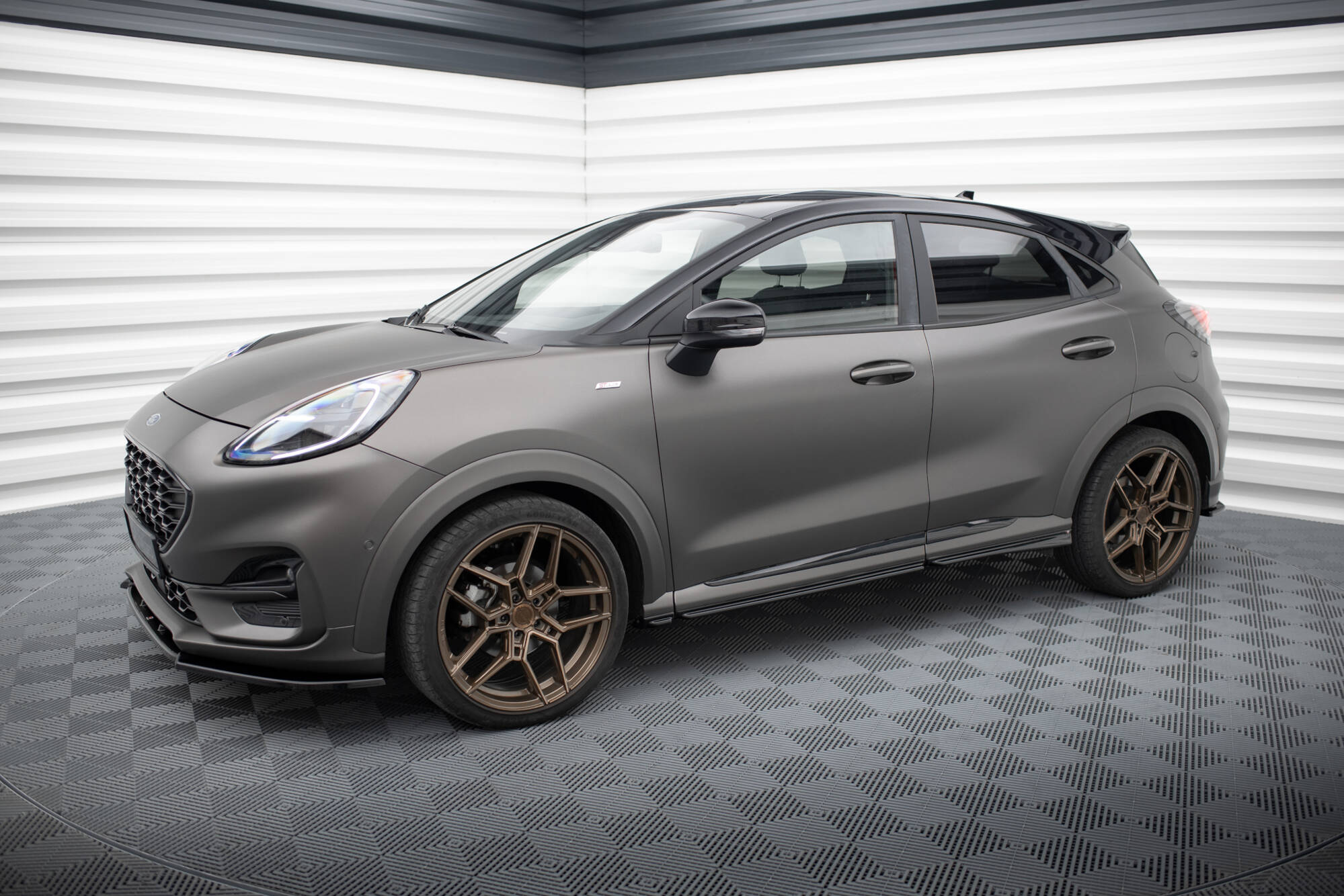 Side Skirts Diffusers Ford Puma ST / ST-Line / Standard Mk1 - Image 2
