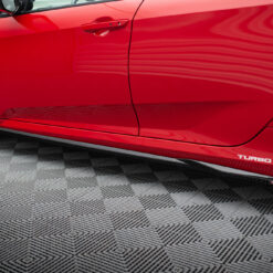 Alternative view of Side Skirts Diffusers Honda Civic SI Mk10