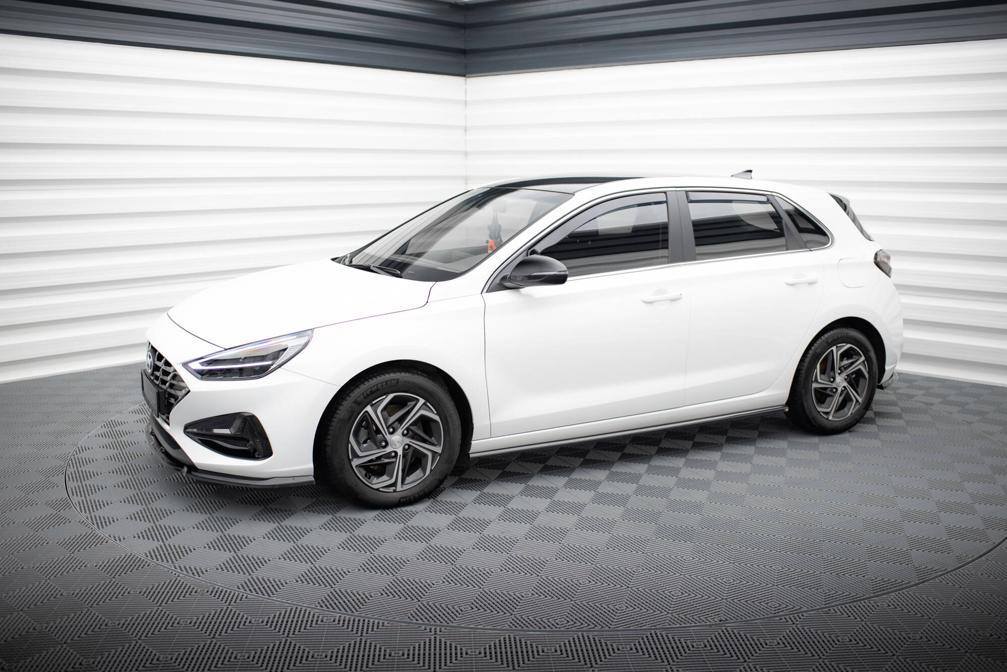 Side Skirts Diffusers Hyundai I30 N-Line / Standard Hatchback / Fastback Mk3 Facelift - Image 2