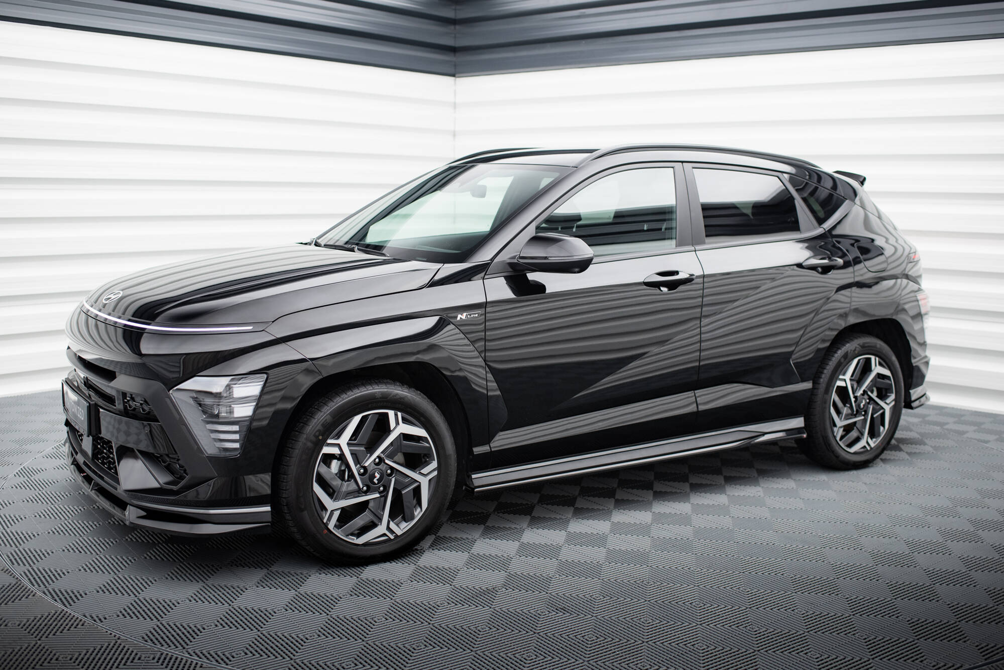 Side Skirts Diffusers Hyundai Kona N-line Mk2 - Image 2