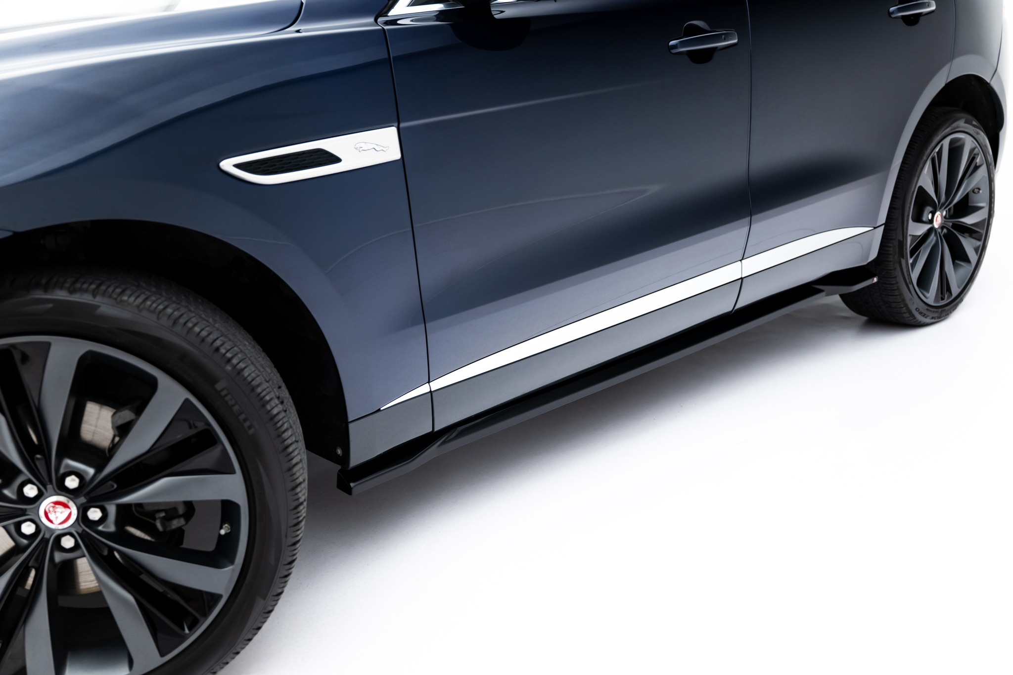 Side Skirts Diffusers Jaguar F-Pace R-Sport Mk1 Facelift - Image 2