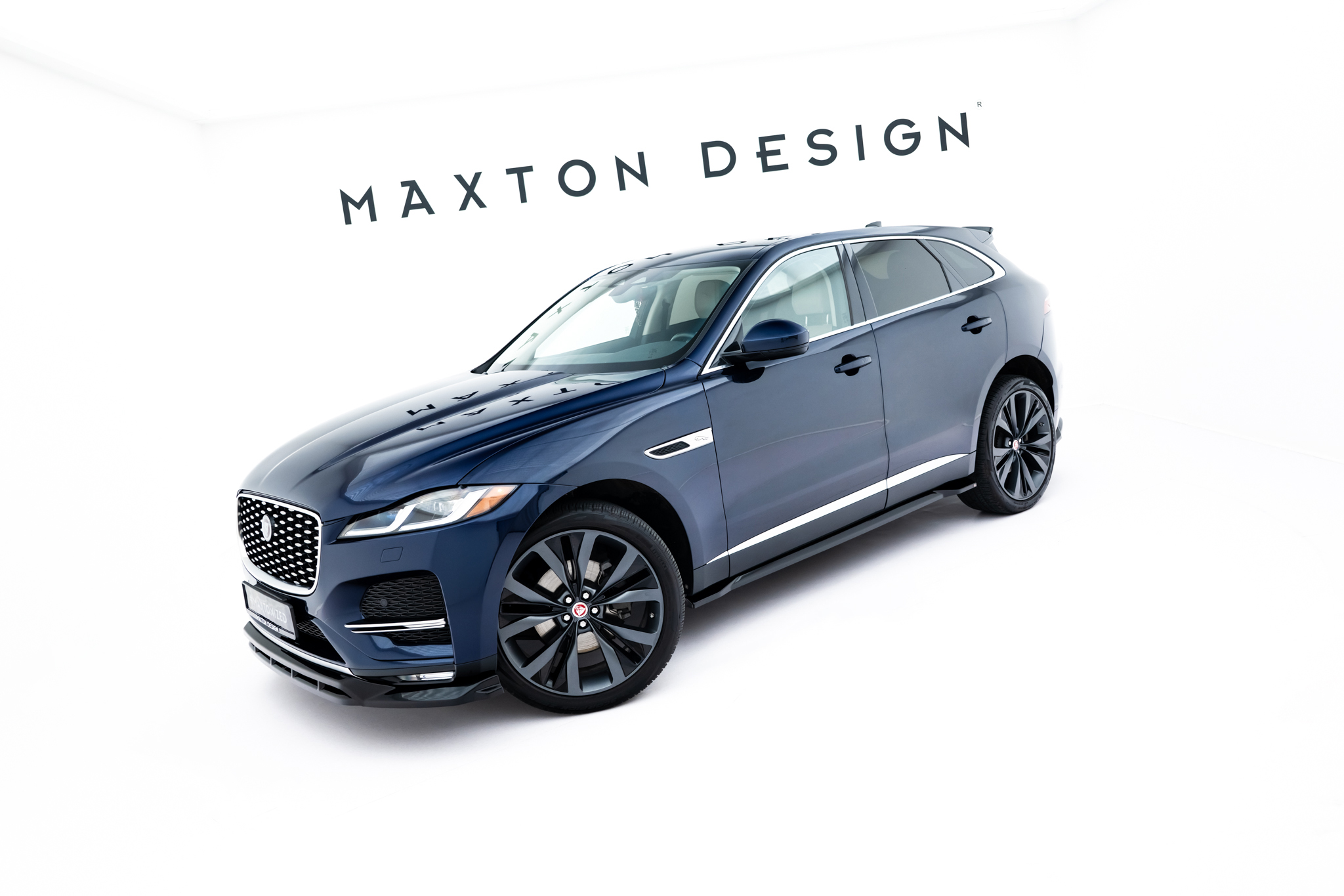 Side Skirts Diffusers Jaguar F-Pace R-Sport Mk1 Facelift - Image 4