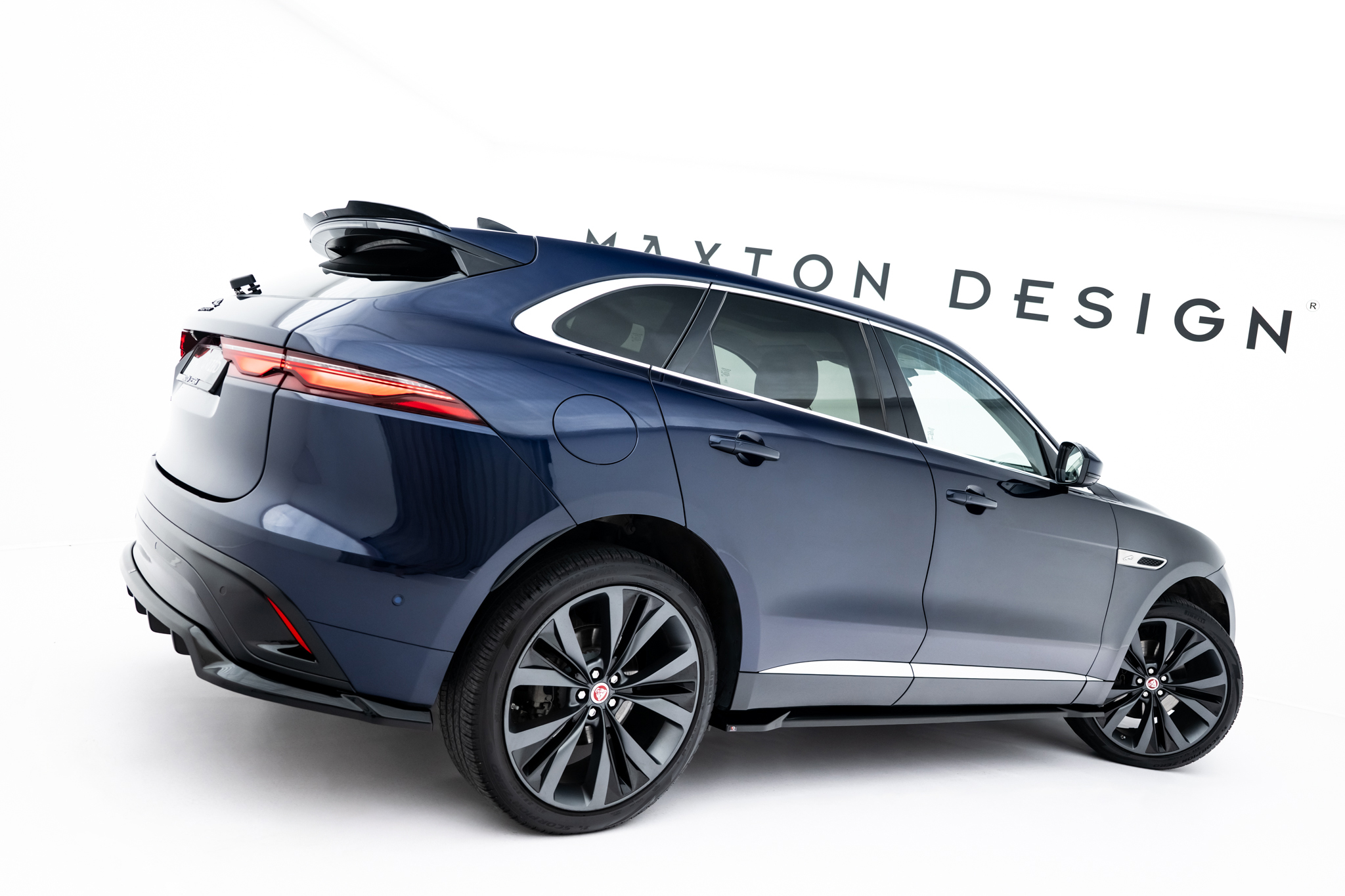 Side Skirts Diffusers Jaguar F-Pace R-Sport Mk1 Facelift