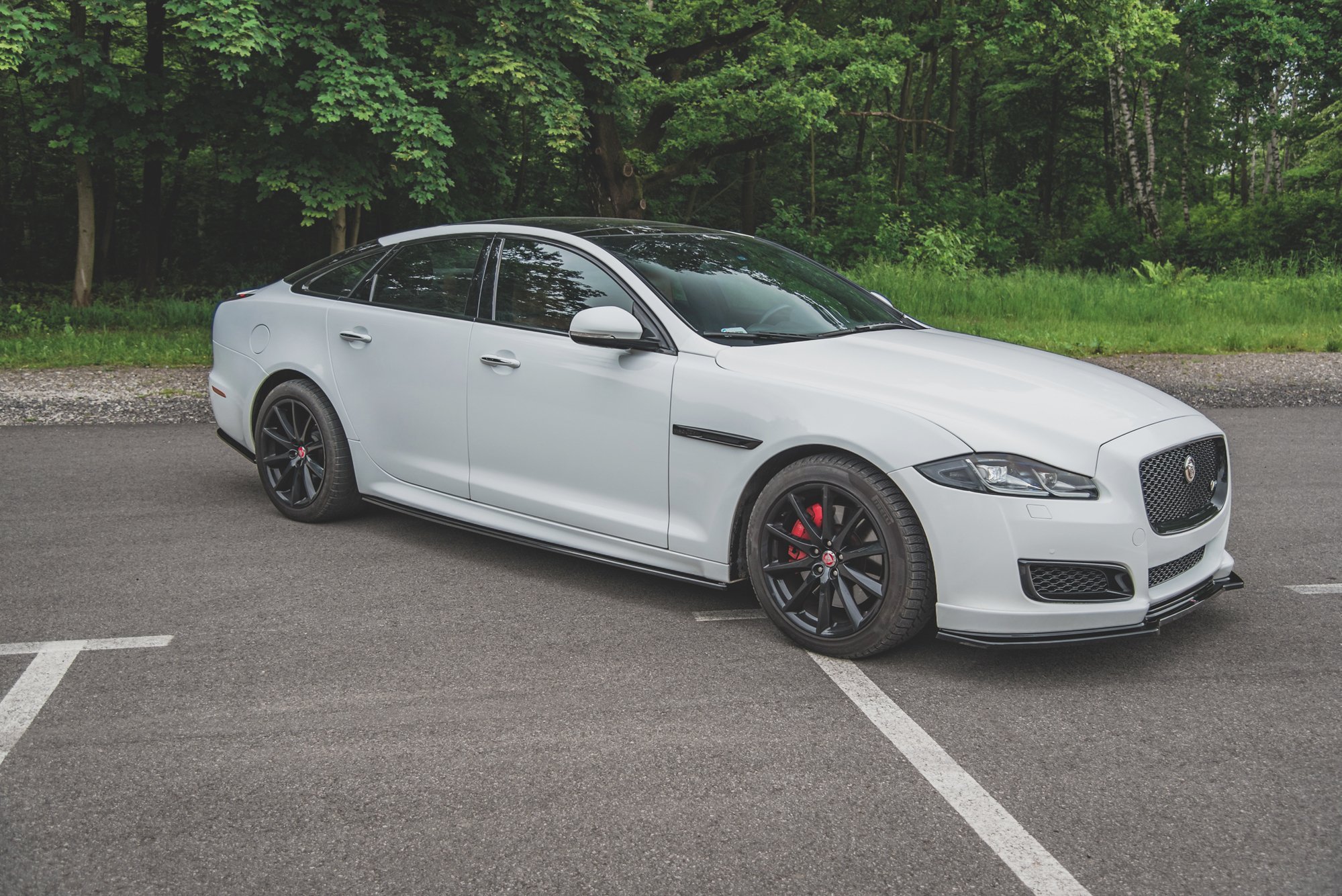 Side Skirts Diffusers Jaguar XJ R-Sport X351 Facelift - Image 2