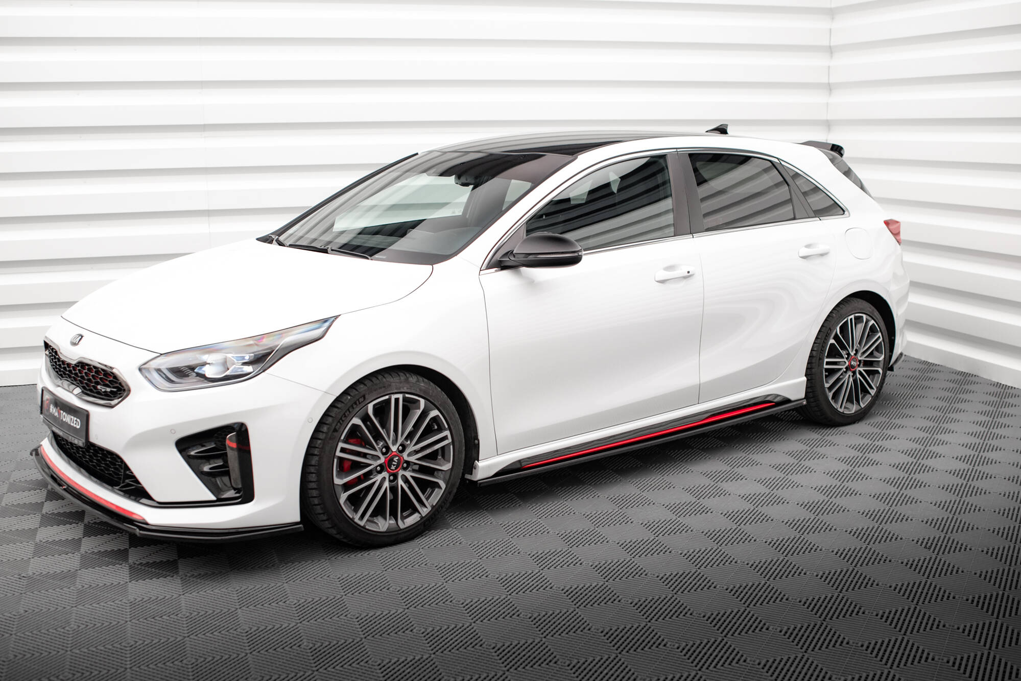 Side Skirts Diffusers Kia Ceed GT Mk3 - Image 3