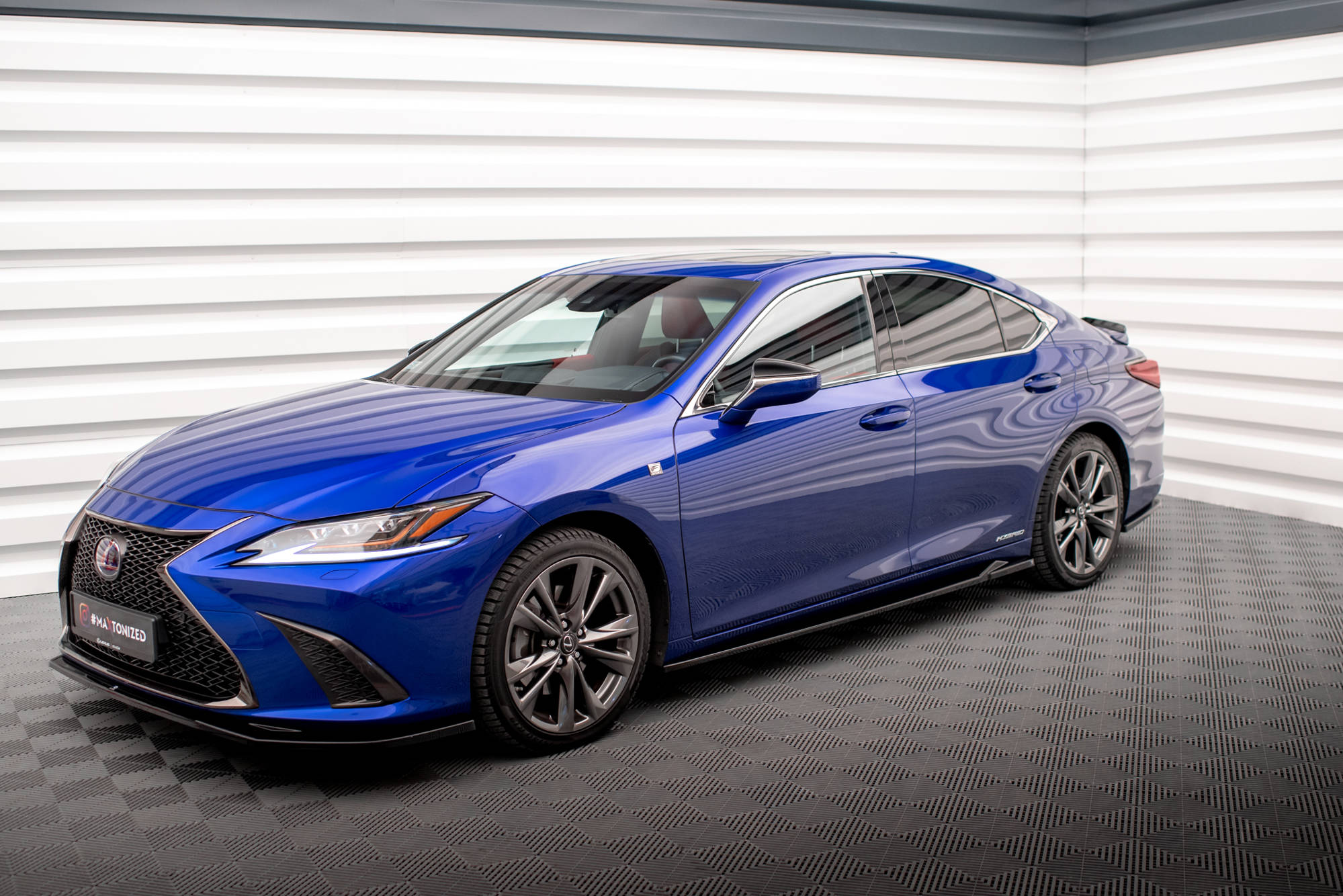 Side Skirts Diffusers Lexus ES F Sport Mk7 - Image 3