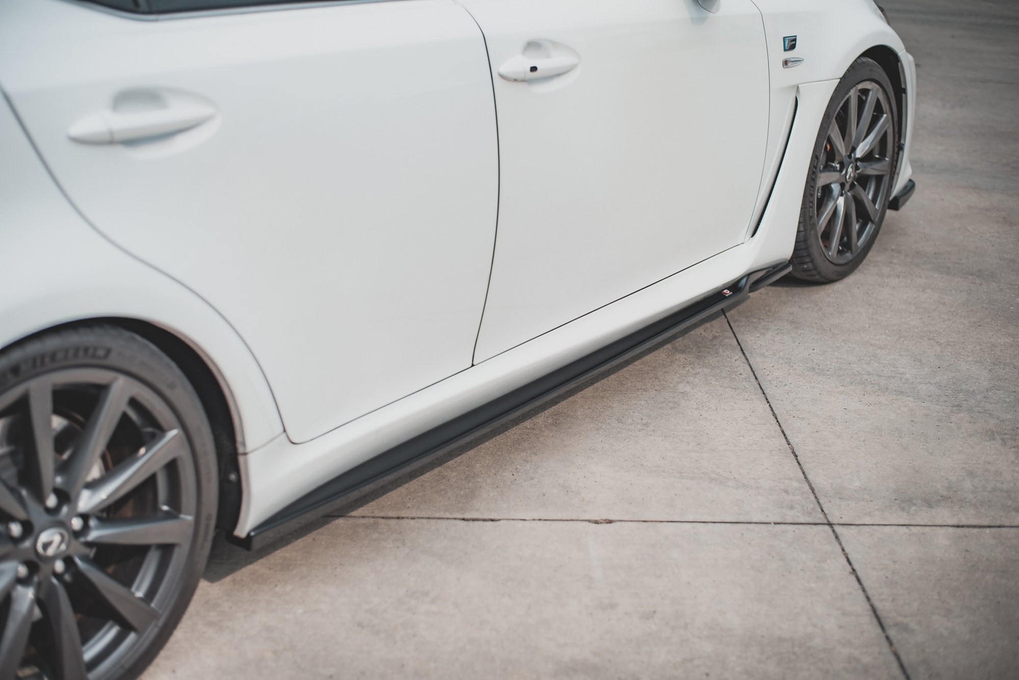 Side Skirts Diffusers Lexus IS F Mk2 - Image 4
