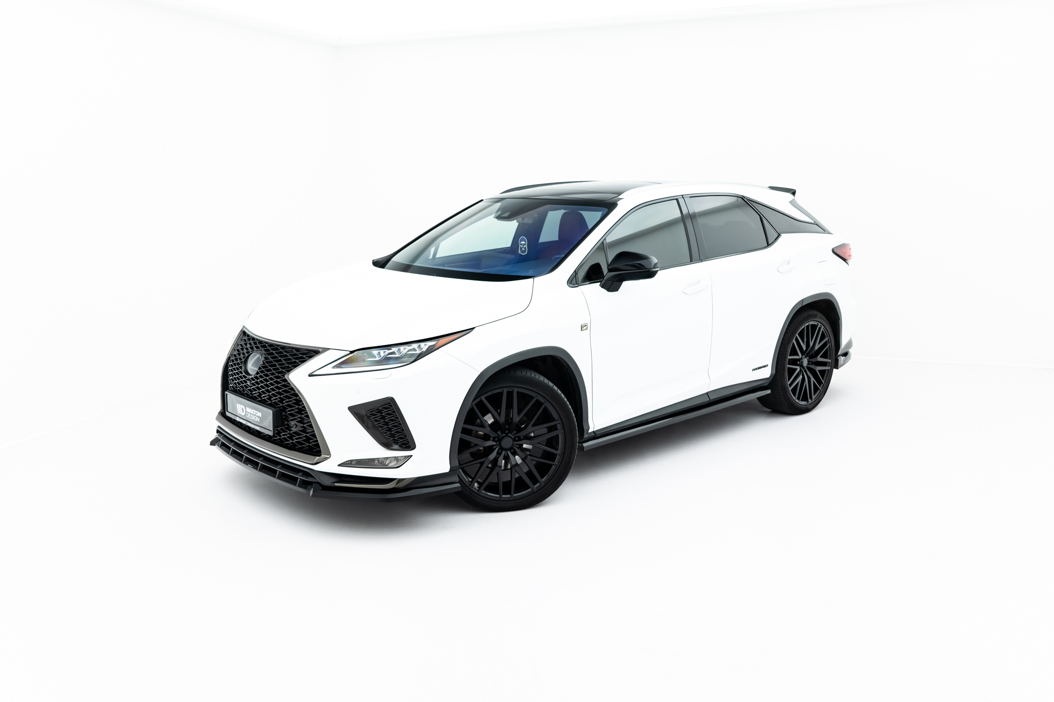 Side Skirts Diffusers Lexus RX F-Sport Mk4 Facelift (version without OEM step rails) - Image 3