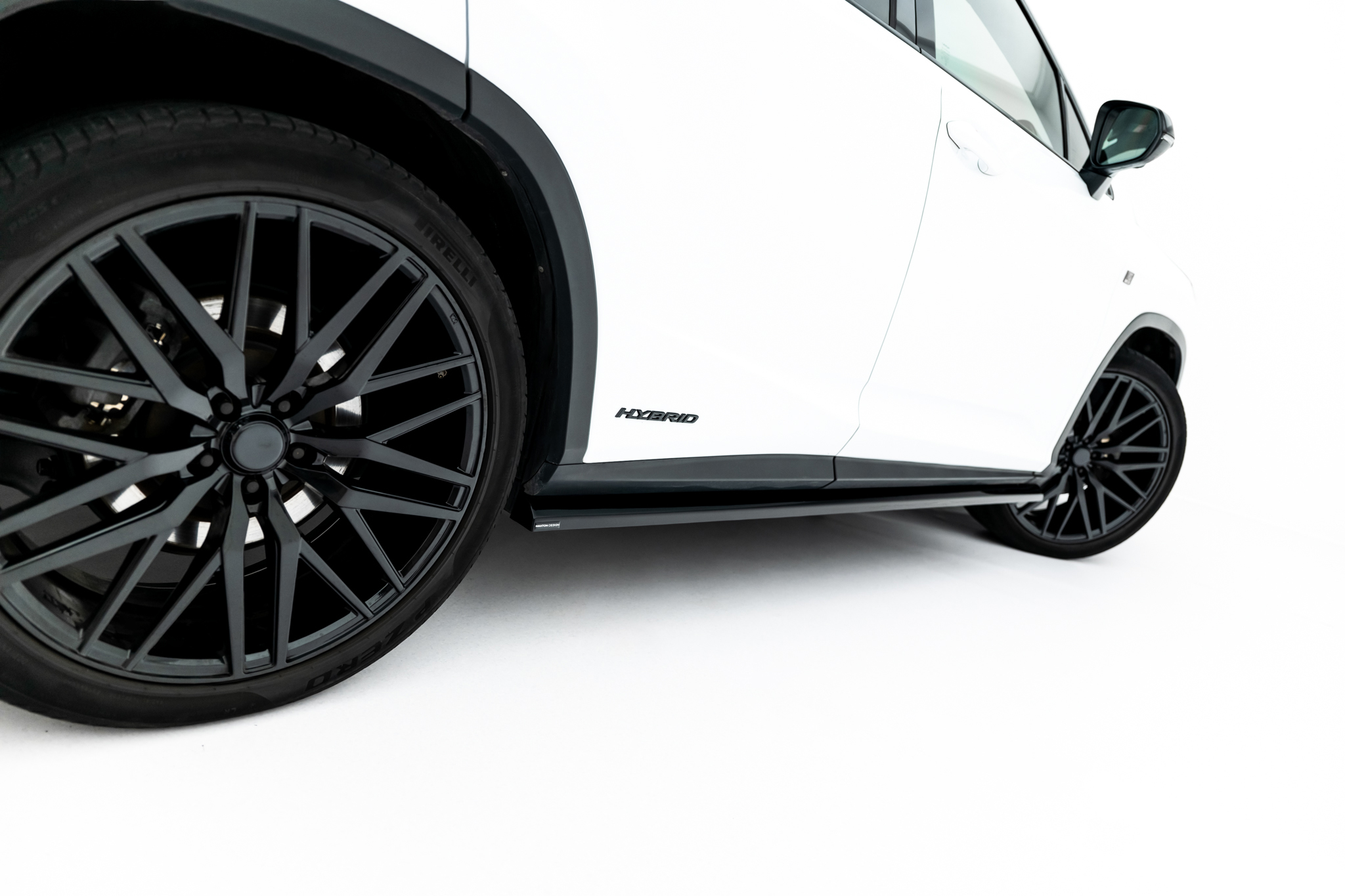 Side Skirts Diffusers Lexus RX F-Sport Mk4 Facelift (version without OEM step rails) - Image 5