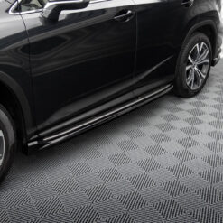 Side Skirts Diffusers Lexus RX Mk4 Facelift (version with OEM step rails)