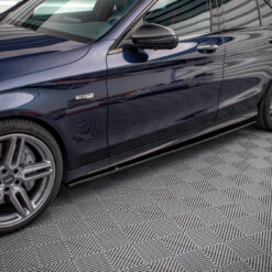 Side Skirts Diffusers Mercedes-AMG C 43 / AMG-Line W205