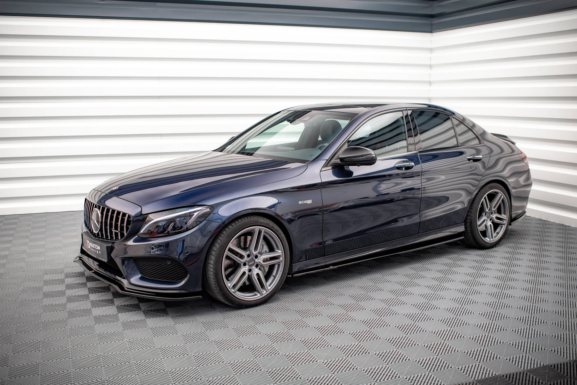 Side Skirts Diffusers Mercedes-AMG C 43 / AMG-Line W205 - Image 2