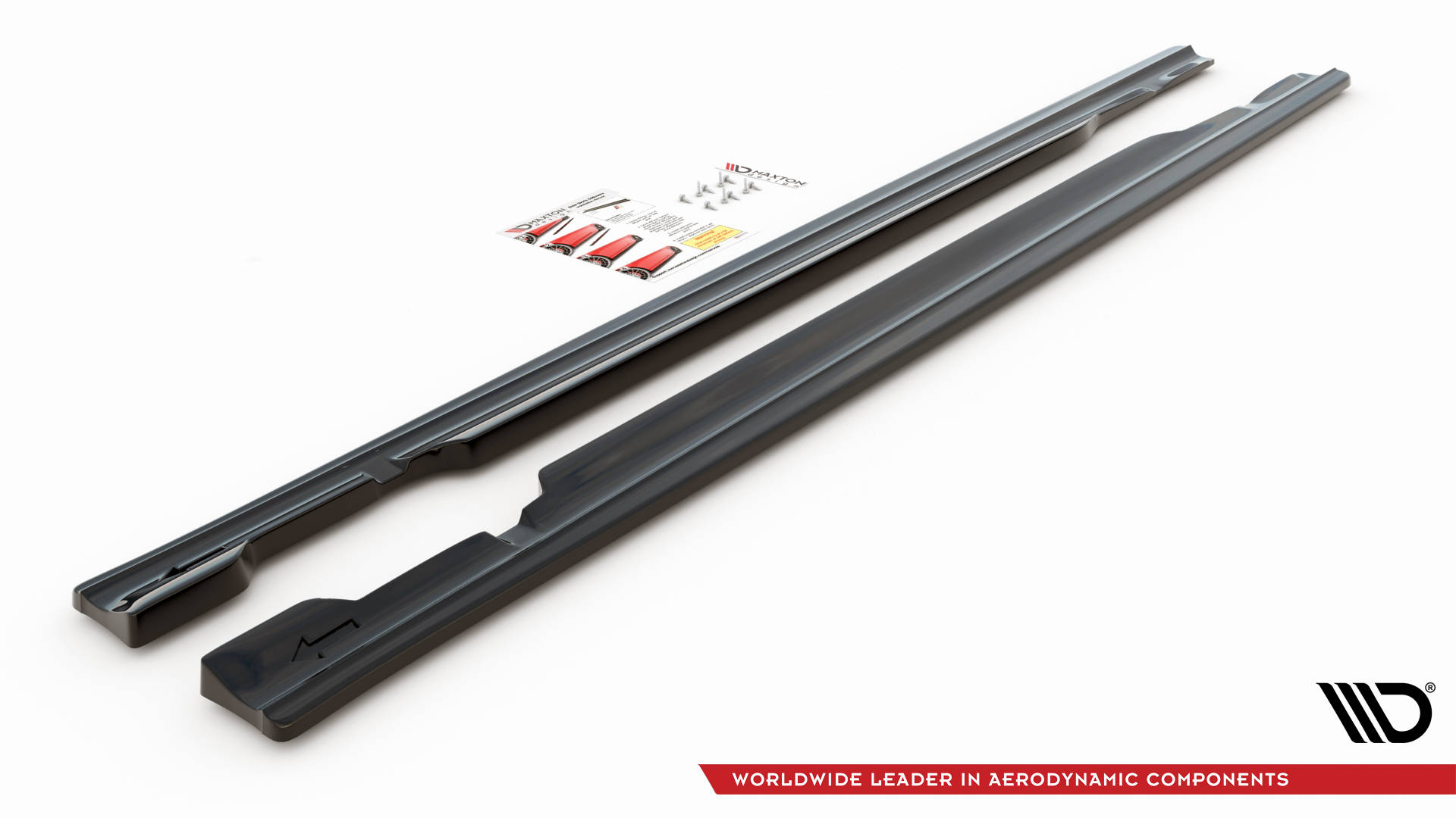 Side Skirts Diffusers Mercedes-AMG C 43 / AMG-Line W205 - Image 3