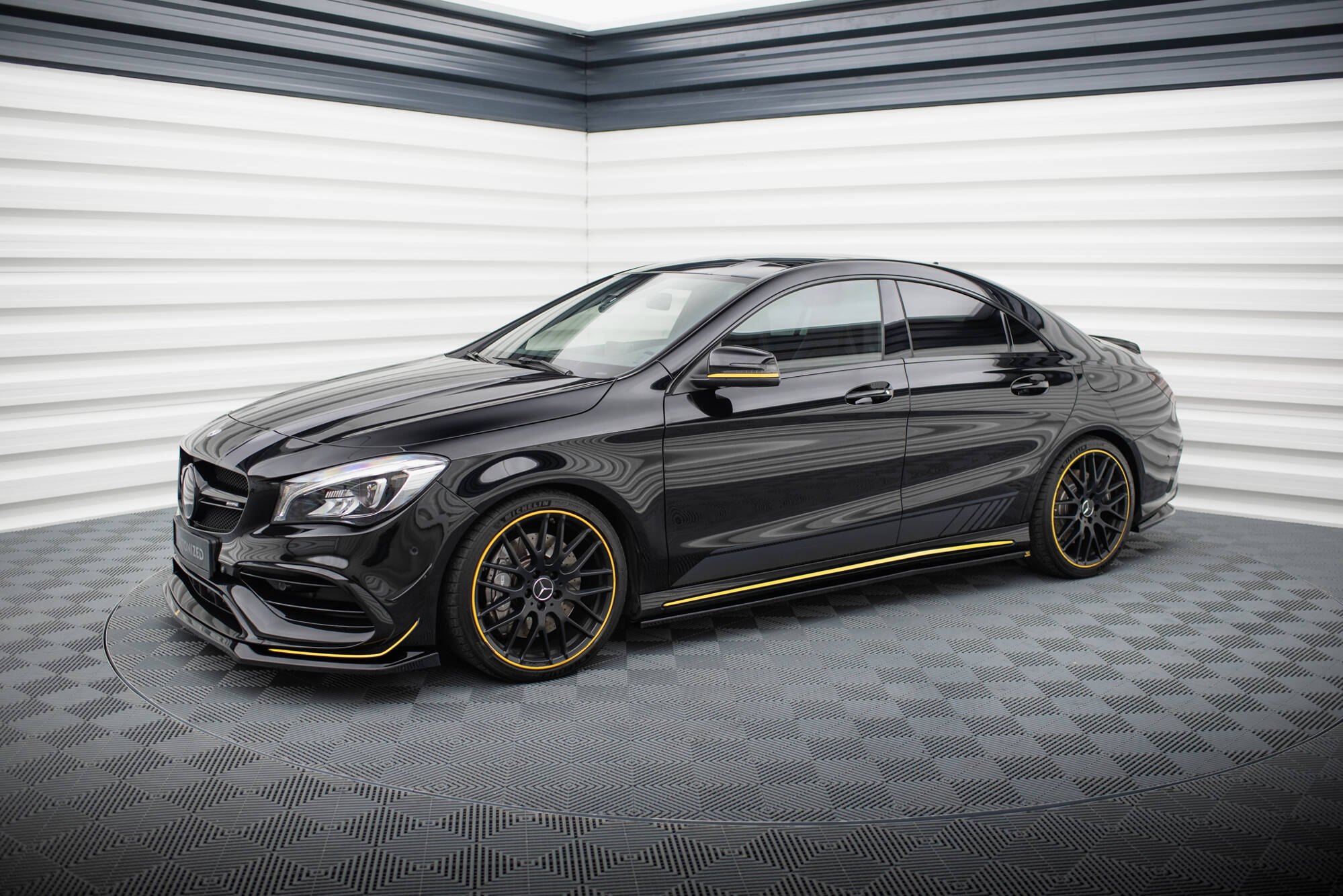 Side Skirts Diffusers Mercedes-AMG CLA 45 C117 Facelift - Image 2