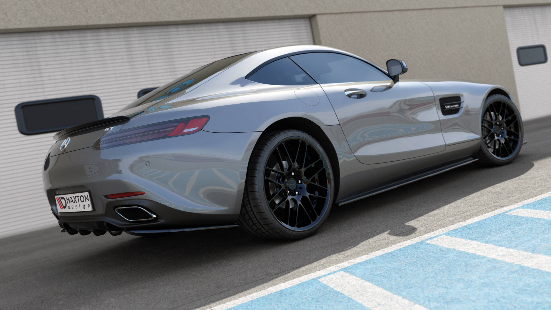 Side Skirts Diffusers Mercedes-AMG GT / GT S C190 Facelift - Image 7