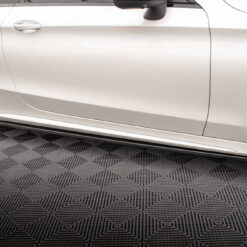 Alternative view of Side Skirts Diffusers Mercedes-Benz C Coupe AMG-Line C205 Facelift