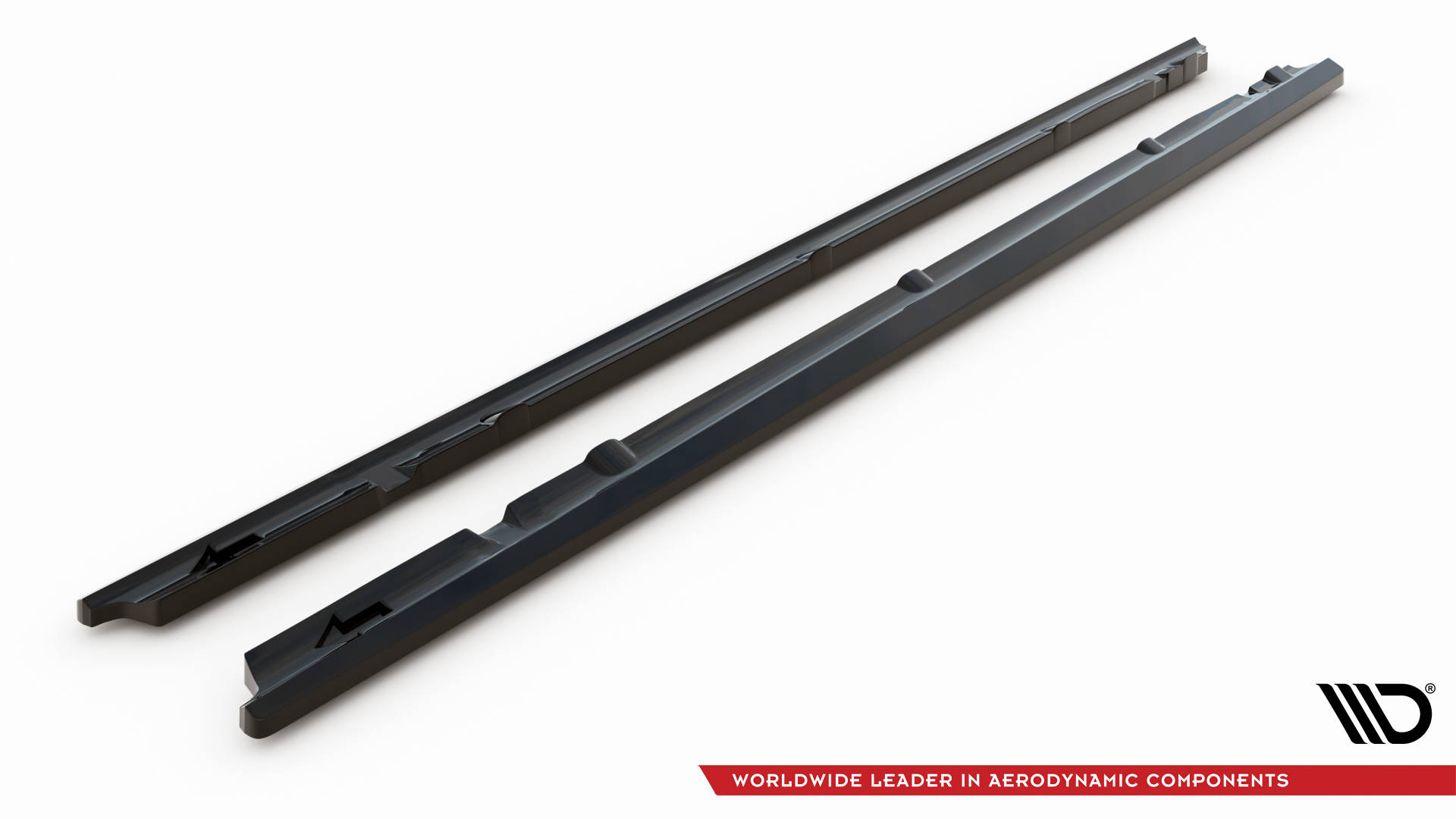Side Skirts Diffusers Mercedes-Benz C Coupe AMG-Line C205 Facelift - Image 4