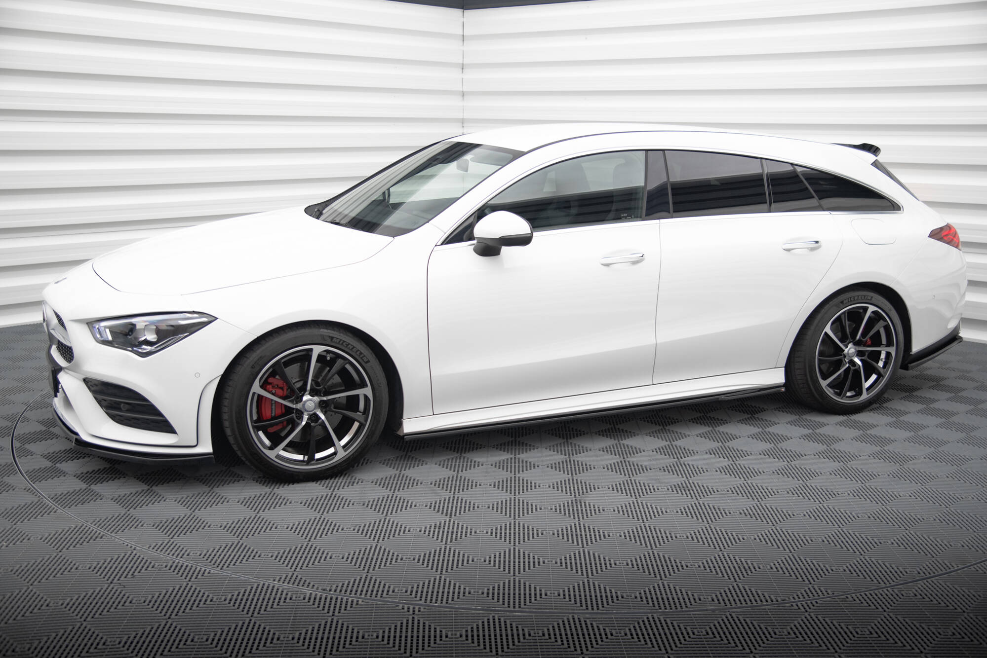 Side Skirts Diffusers Mercedes-Benz CLA AMG-Line C118 - Image 2