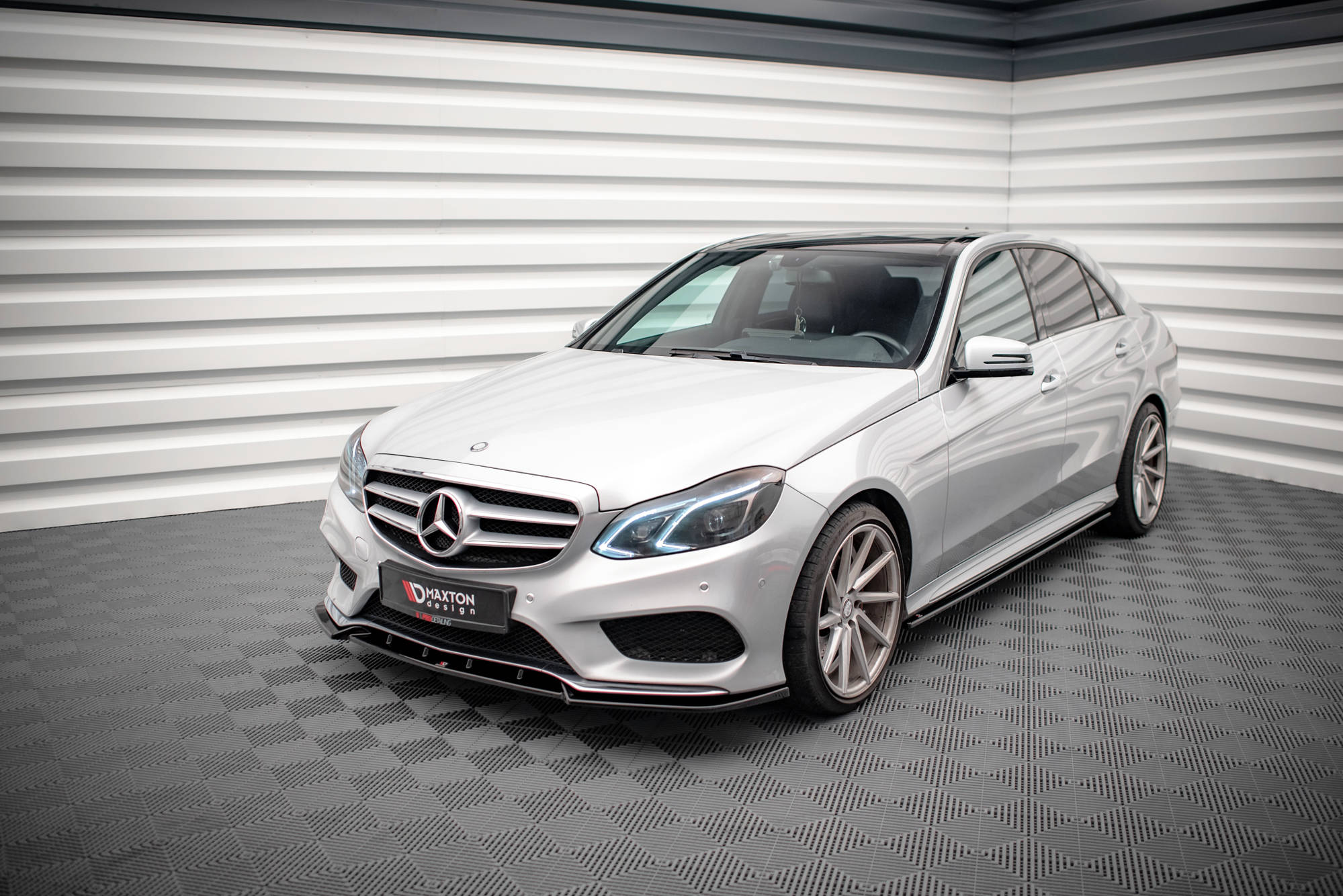 Side Skirts Diffusers Mercedes-Benz E63 AMG / AMG-Line Sedan W212 Facelift - Image 4