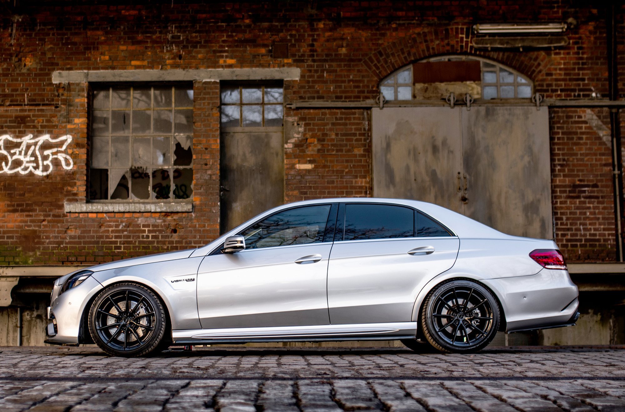 Side Skirts Diffusers Mercedes-Benz E63 AMG / AMG-Line Sedan W212 Facelift - Image 7