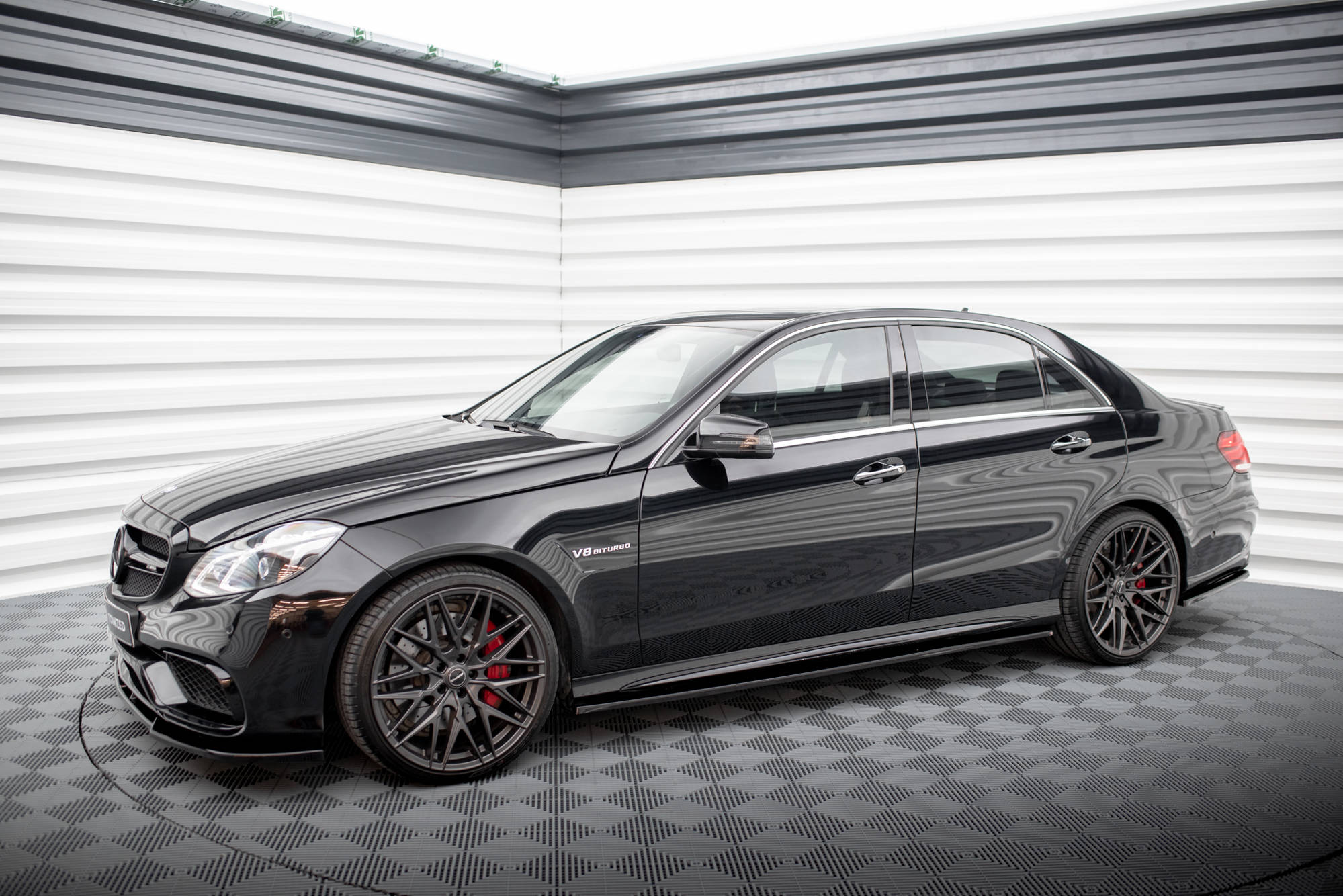 Side Skirts Diffusers Mercedes-Benz E63 AMG / AMG-Line Sedan W212 Facelift - Image 3