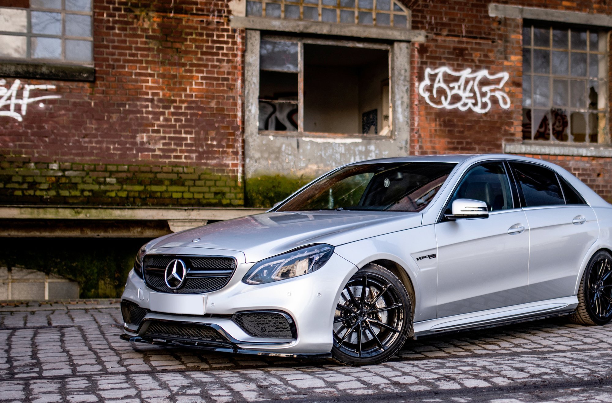 Side Skirts Diffusers Mercedes-Benz E63 AMG / AMG-Line Sedan W212 Facelift - Image 8