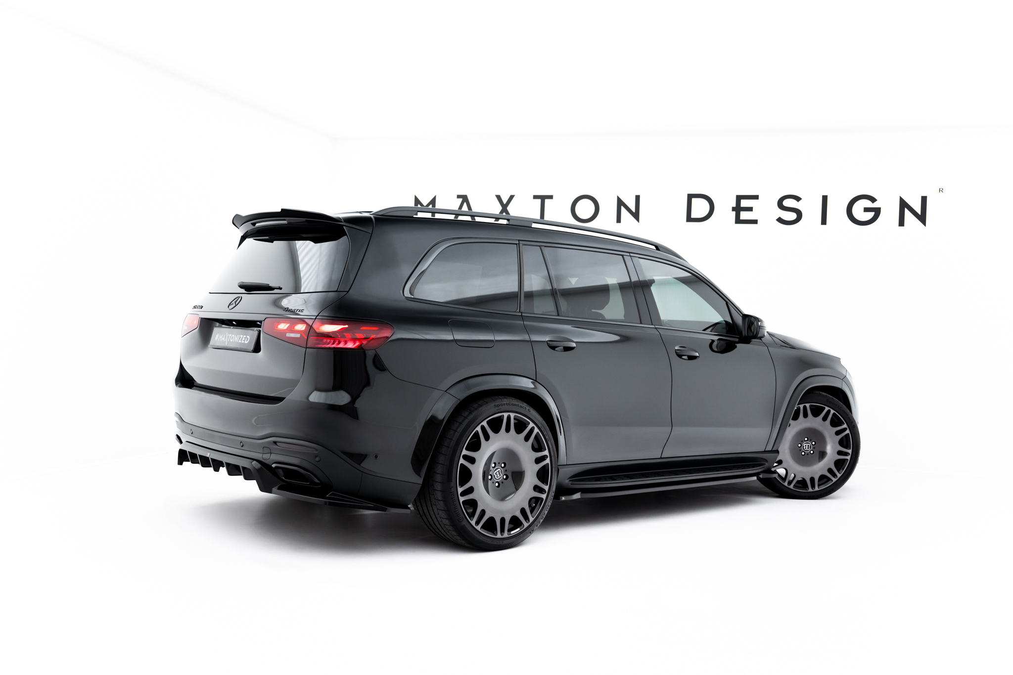 Side Skirts Diffusers Mercedes-Benz GLS AMG-Line X167 Facelift - Image 3